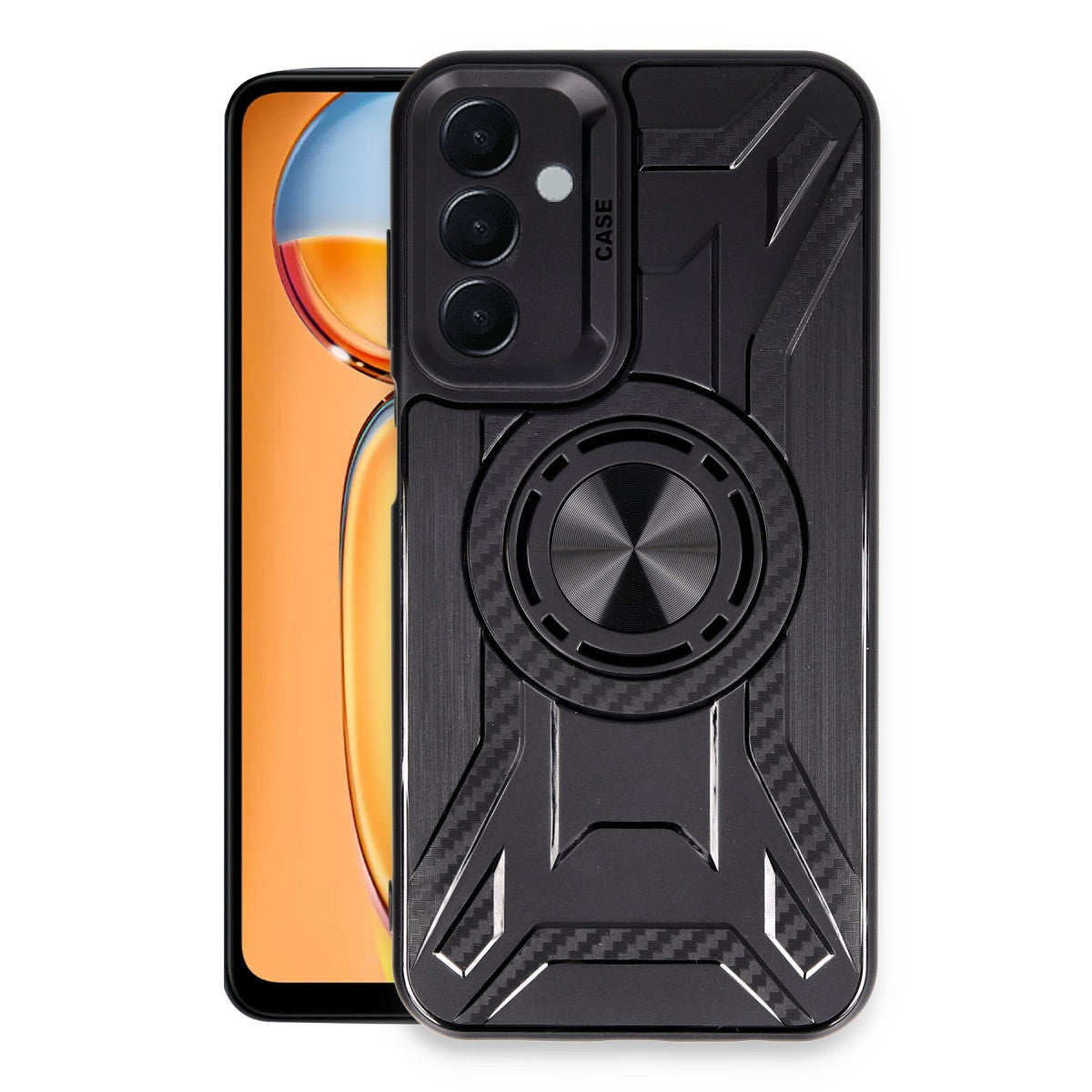 Galaxy A55 5G Kılıf Lincoln Silikon - Siyah