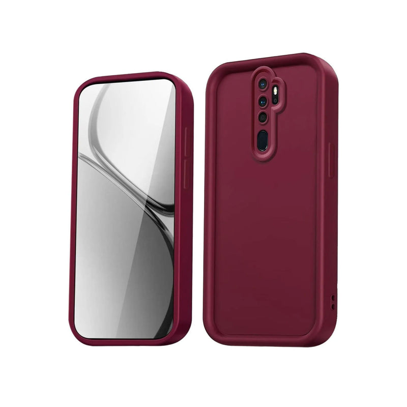 Redmi Note 8 Pro Kılıf Viera Silikon - Bordo