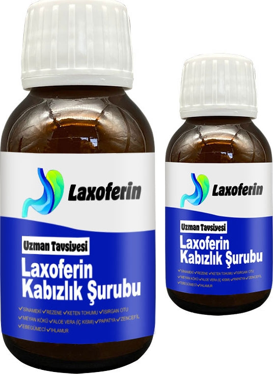 Laxoferin Şurup - 2 Adet Bay Bayan Kullanımına Uygun 50 ml