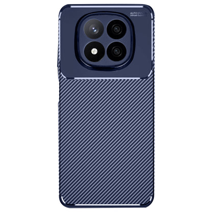 Redmi Note 14 Pro 4G Kılıf Auto Focus Karbon Kapak - Lacivert
