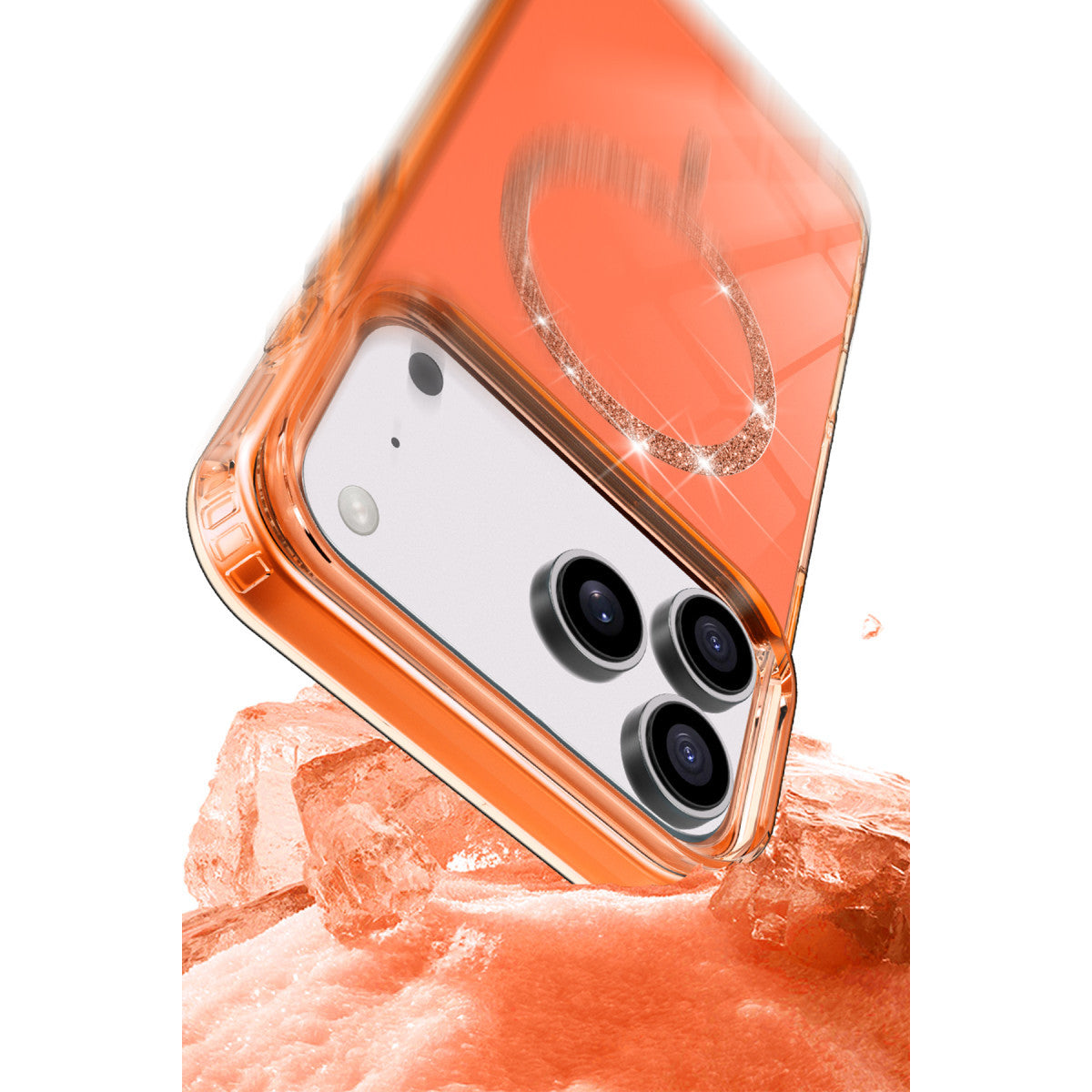 iPhone 17 Pro Max Live Diamond Magsafe Kapak - Mavi