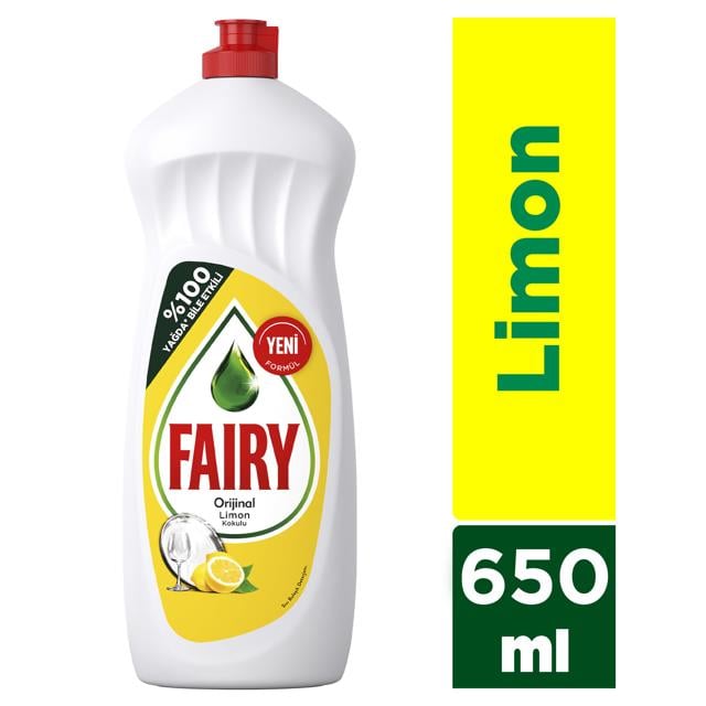 Sıvı Bulaşık Deterjanı Limon 650Ml 1 Adet