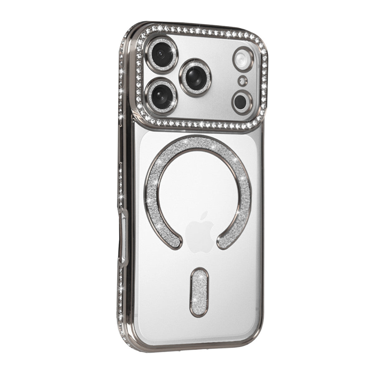 iPhone 17 Pro Joke Simli Magneticsafe Kılıf - Gümüş