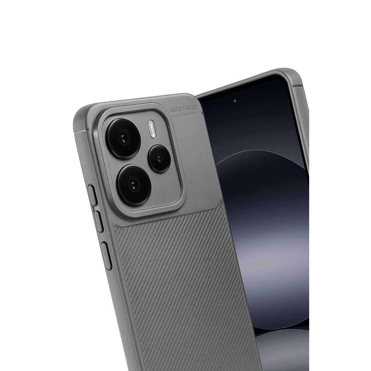 Note 14 5G Auto Focus Karbon Kapak - Gri