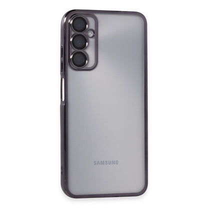 Galaxy A05S Kılıf Razer Lensli Silikon - Mor