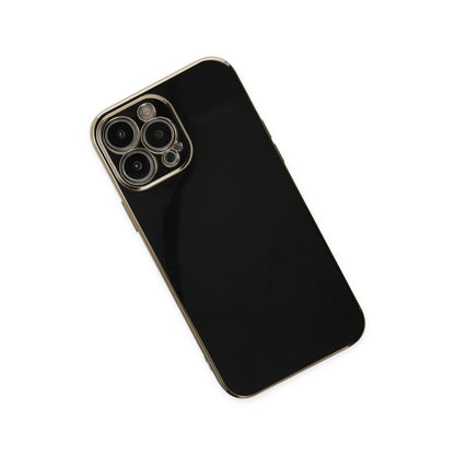 iPhone 14 Pro Max Kılıf Volet Silikon - Siyah
