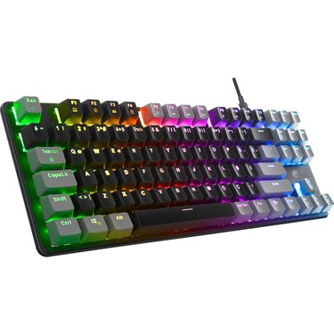 Kablolu RGB Mekanik Klavye, 87 Tuşlu ve Türkçe Q