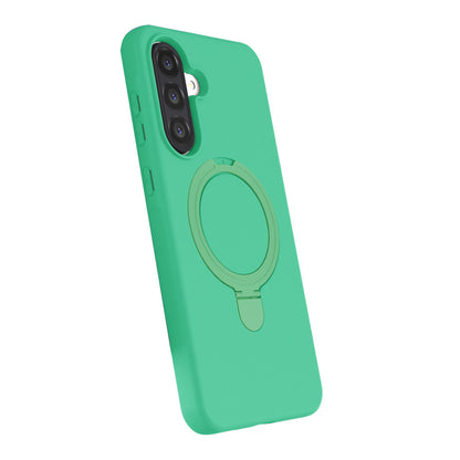 Galaxy A26 Regal Magsafe Standlı Kapak - Yeşil