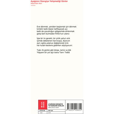Ayağımın Üzengisine Yetişemediğim Günler: Şiir