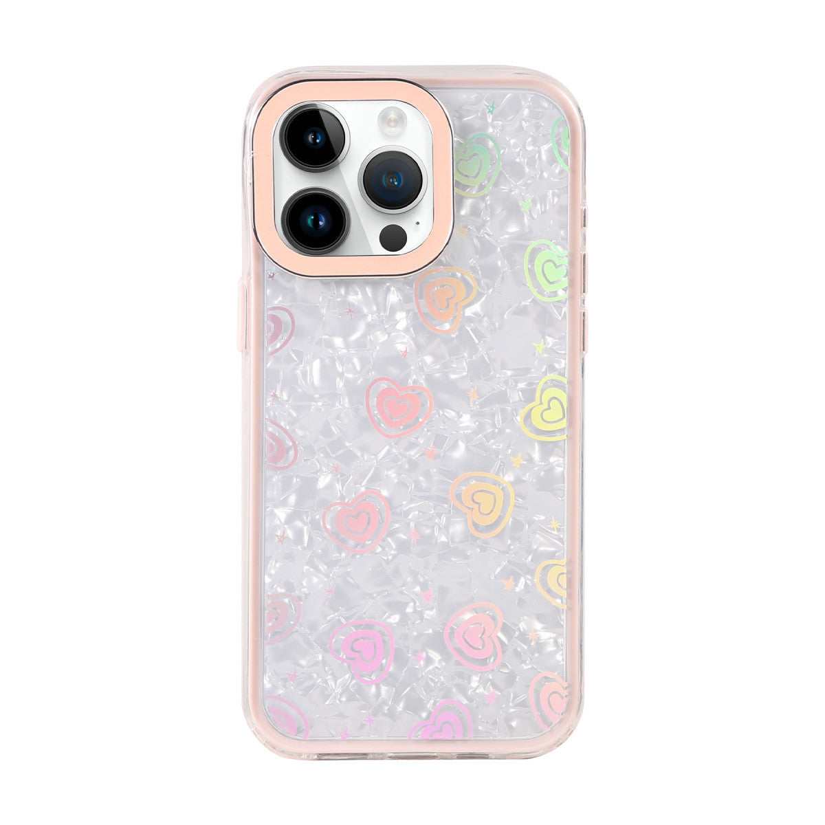 iPhone 16 Pro Lumi Desenli Kapak - Pembe