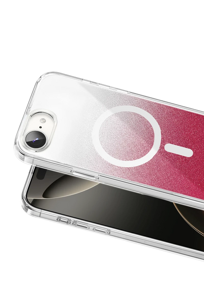 Onegif iPhone 17E Sora Simli Magsafe Kapak - Kırmızı