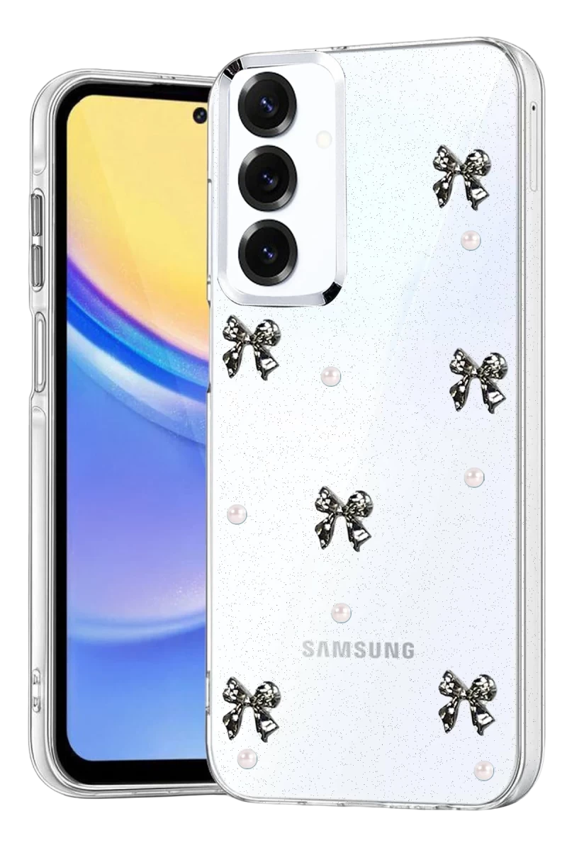 Galaxy A24 4G Fiyonk Desenli Kapak - Desen 8