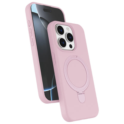 iPhone 14 Pro Max Regal Magsafe Standlı Kapak - Açık Pembe