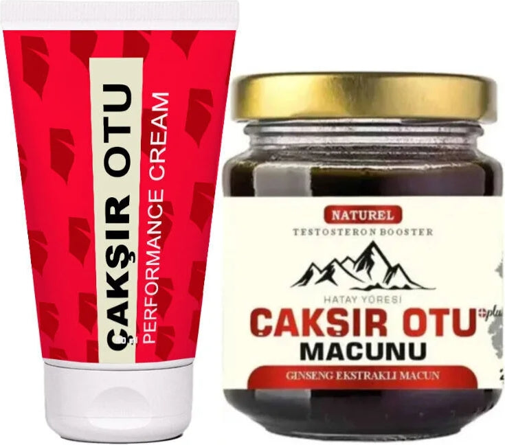 Çakşır Otu Set Erkeklere Erkeklere Çok Özel Ürünü Doğal Dstklyci 240 Gr+Lustra Erotikmasaj Yağı