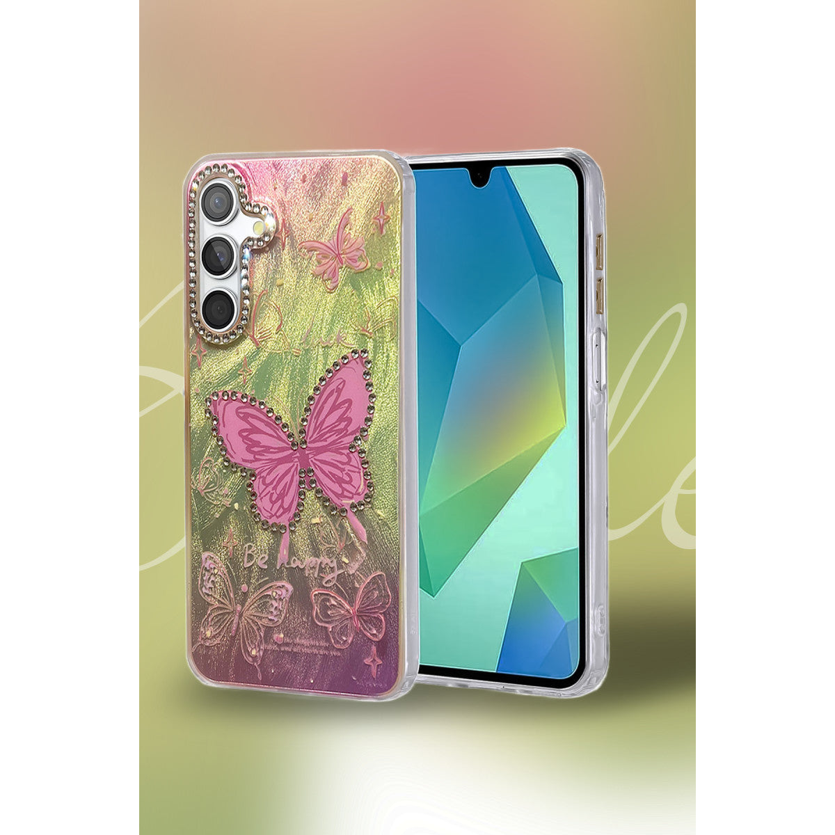 Galaxy A35 5G Kılıf Blade Aynalı Desenli Kapak - Desen 9