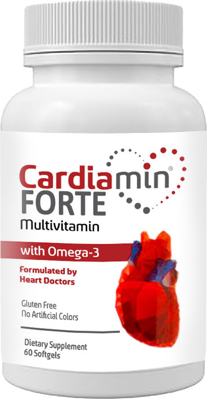 Cardiamin Forte 1 Kutu Multivitaminli OMEGA3LÜ 60 Soft Jel Kapsüllü Formül
