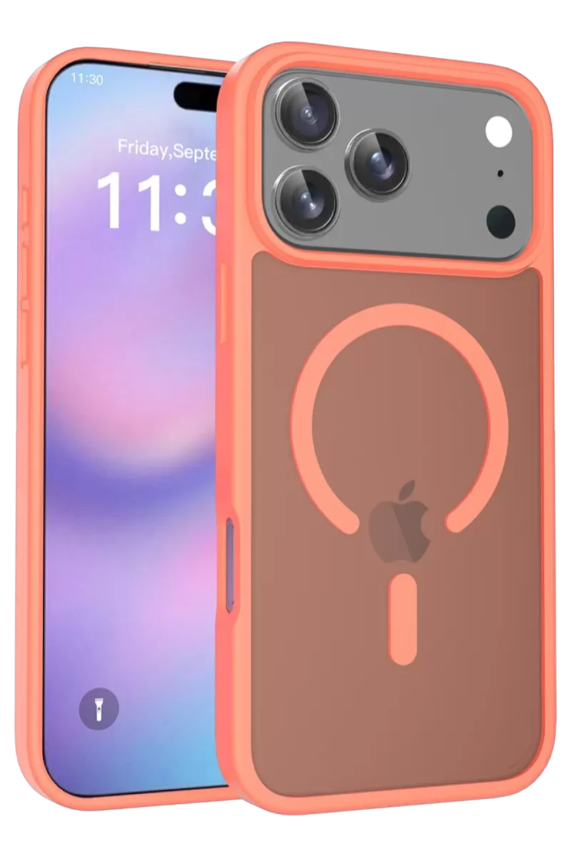 iPhone 17 Pro Jota Magsafe Kapak - Turuncu