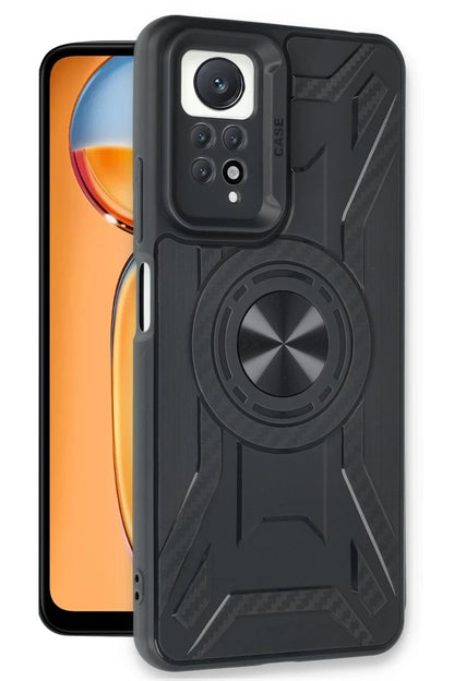 Redmi Note 12 Pro 4G Kılıf Lincoln Silikon - Siyah