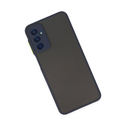 Galaxy M13 Kılıf Montreal Silikon Kapak - Lacivert