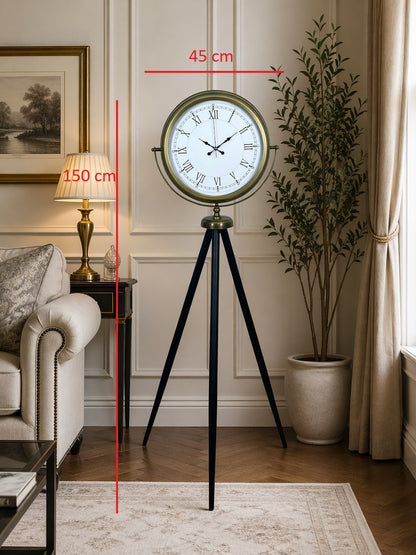 Prestij Vintage Tripod Ayaklı Saat