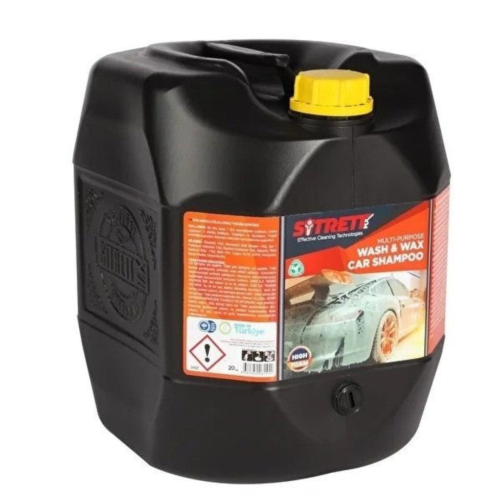 SİTRETT MX Cilalı Boya Korumalı Oto Şampuanı Endüstriyel + 20 Kg