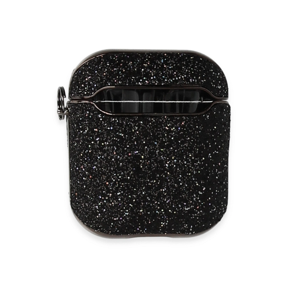 Airpods 2 (2.nesil) Spell Simli Kılıf - Siyah
