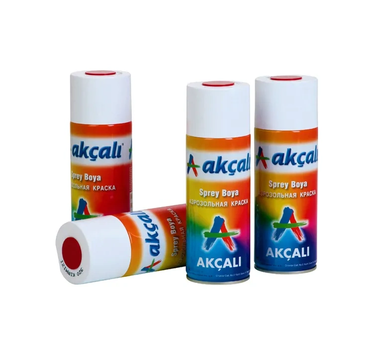 Akçalı Üst Kalite Sprey Boya 400 Ml - Metalik Renkler