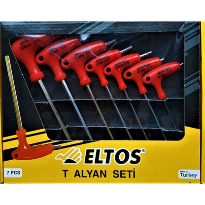 Alyan Takımı 7 Parça T Tipi Allen - Eltos (5643)