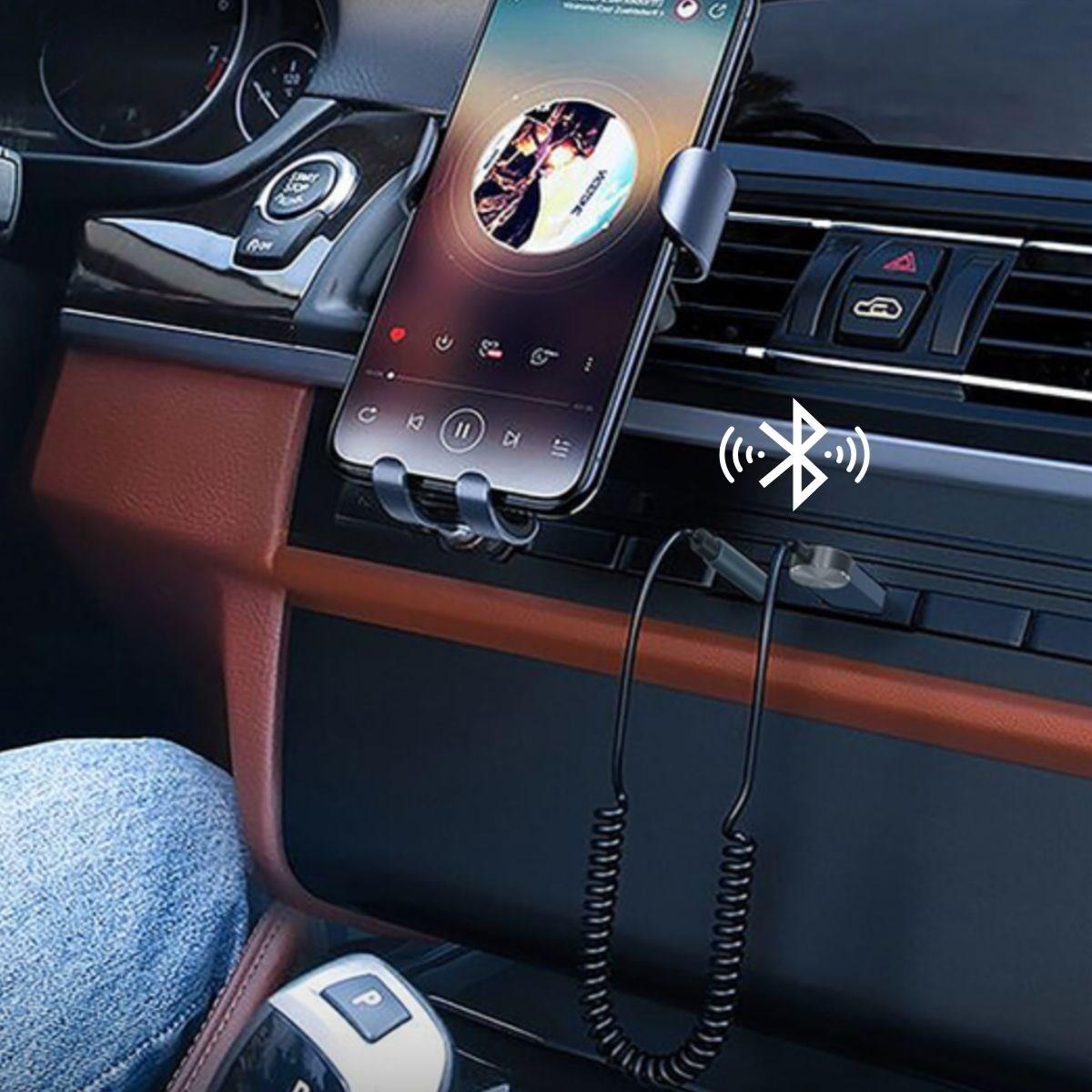 Araba için Bluetooth Aux Alıcısı Wireless Araç Kiti (5643)