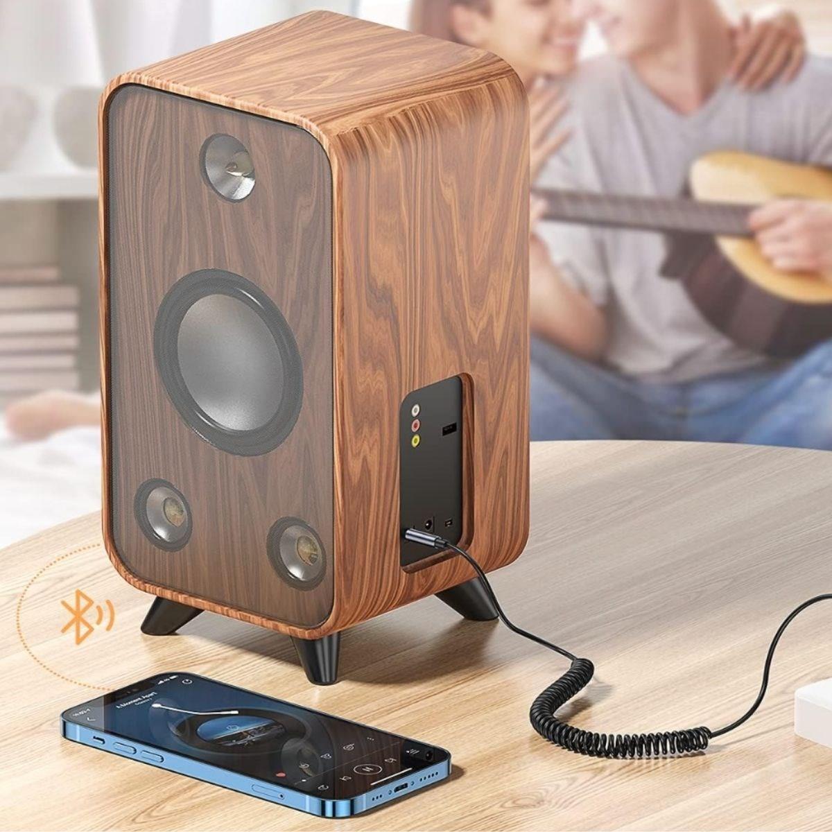 Araba için Bluetooth Aux Alıcısı Wireless Araç Kiti (5643)