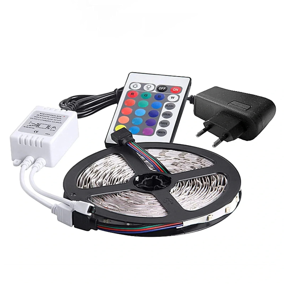 Atek Led Işık 5 Metre Şerit Led RGB Işıklı (5643)