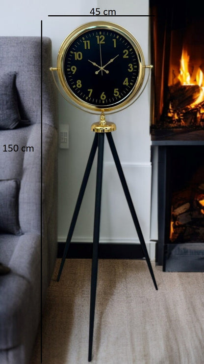 Gold Standart Tripod Ayaklı Saat