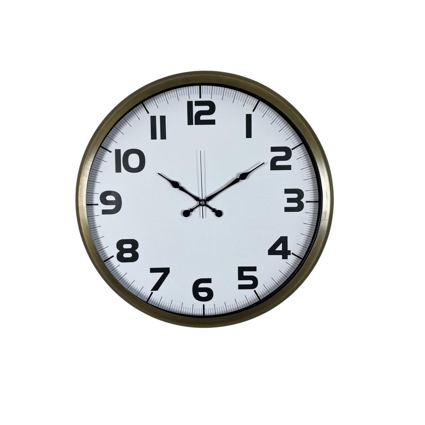 Eskitme 52 Cm Metal Klasik Duvar Saati