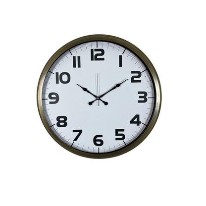 Eskitme 52 Cm Metal Klasik Duvar Saati