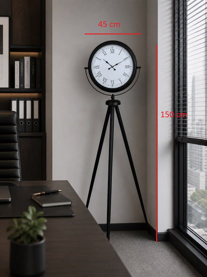 Black Elite Tripod Ayaklı Saat