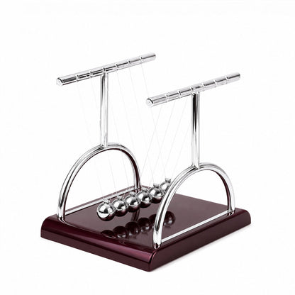 BALANCE BALLS BÜYÜK NEWTON - METAL DENGE TOPLARI MASA ÜSTÜ (5643)