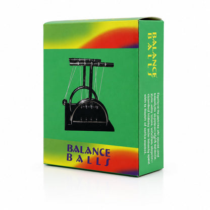 BALANCE BALLS ORTA NEWTON - METAL DENGE TOPLARI MASA ÜSTÜ (5643)