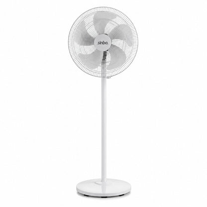 BEYAZ 5 PERVANE - 18 INC EV - OFİS KOMPAKT - SESSİZ - ÜÇ KADEME 140CM YÜKSEKLİK AYAKLI VANTİLATÖR SF-6798 (5643)