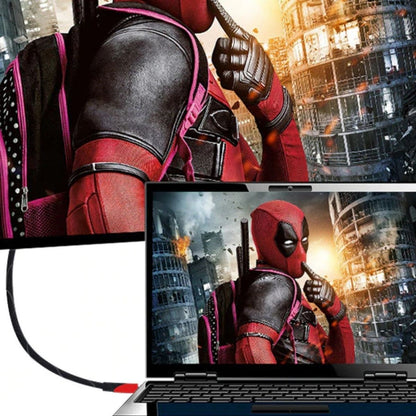 BUFFER® HDMI Kablosu 10 Metre HDTV Bilgisayar Uydu Görüntü Ses Full HD Sargılı Görüntü Aktarma Kablosu