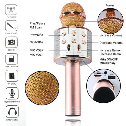 Bluetooth Karaoke Mikrofon (5643)