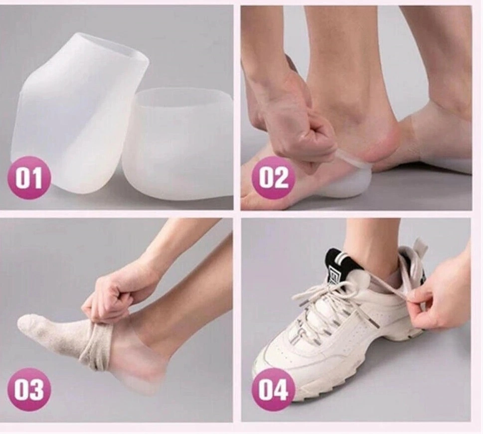 Boy Uzatıcı Gizli Topuk Silikon Tabanlık (1 Çift)