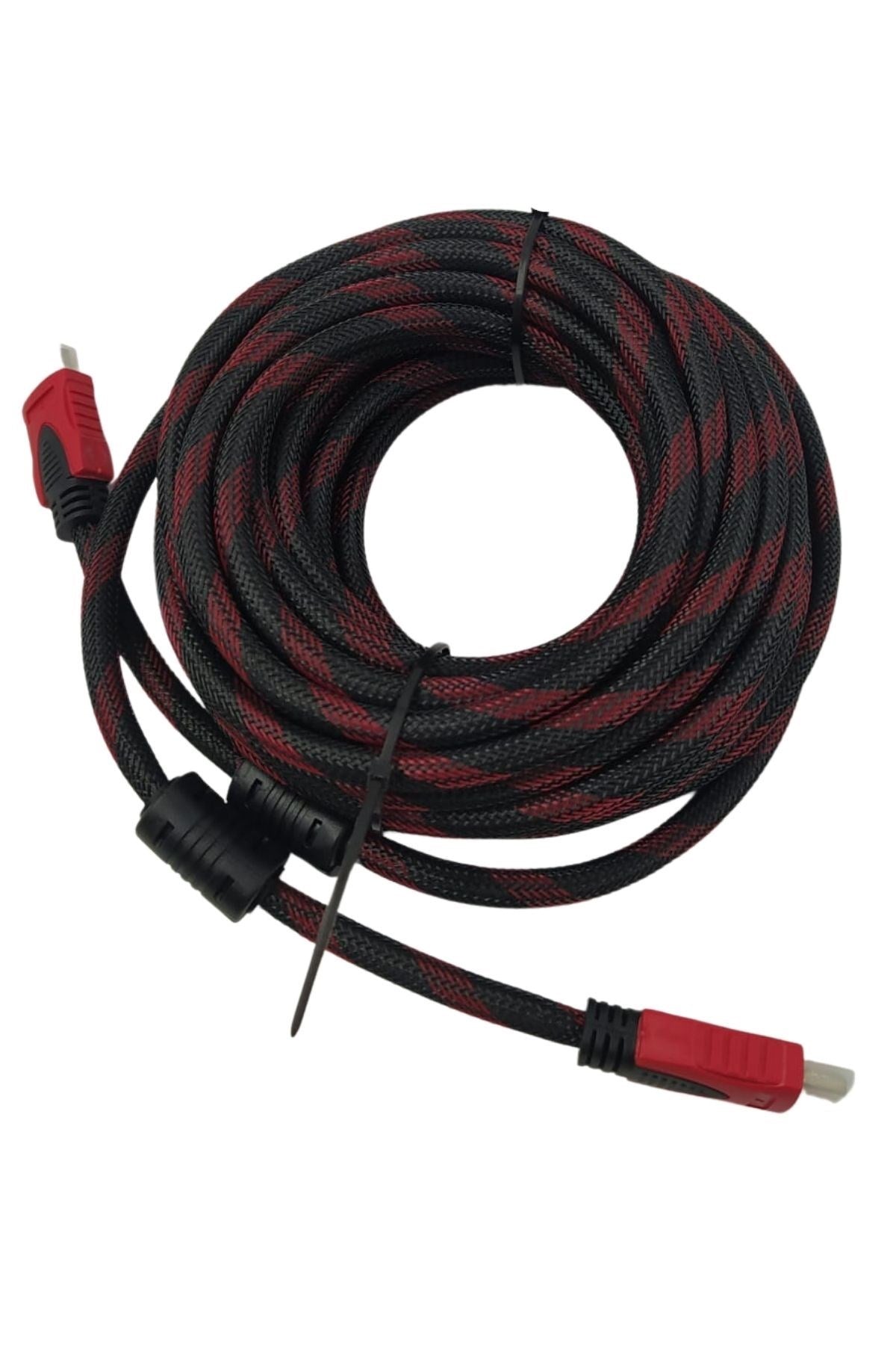 BUFFER® HDMI Kablosu 10 Metre HDTV Bilgisayar Uydu Görüntü Ses Full HD Sargılı Görüntü Aktarma Kablosu