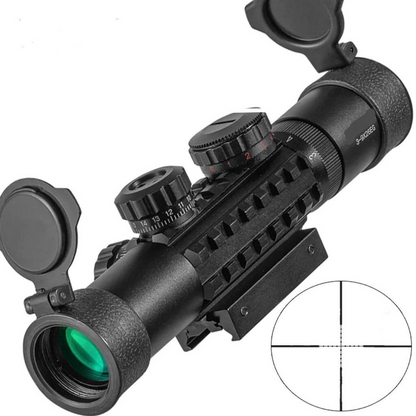 C3-9x26 Eg Raylı Çift Işıklı Av Dürbünü 11mm/22mm