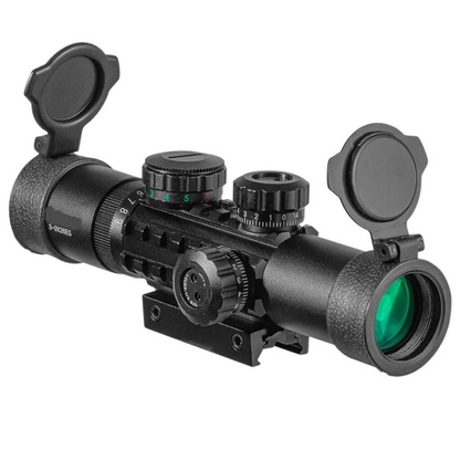 C3-9x26 Eg Raylı Çift Işıklı Av Dürbünü 11mm/22mm