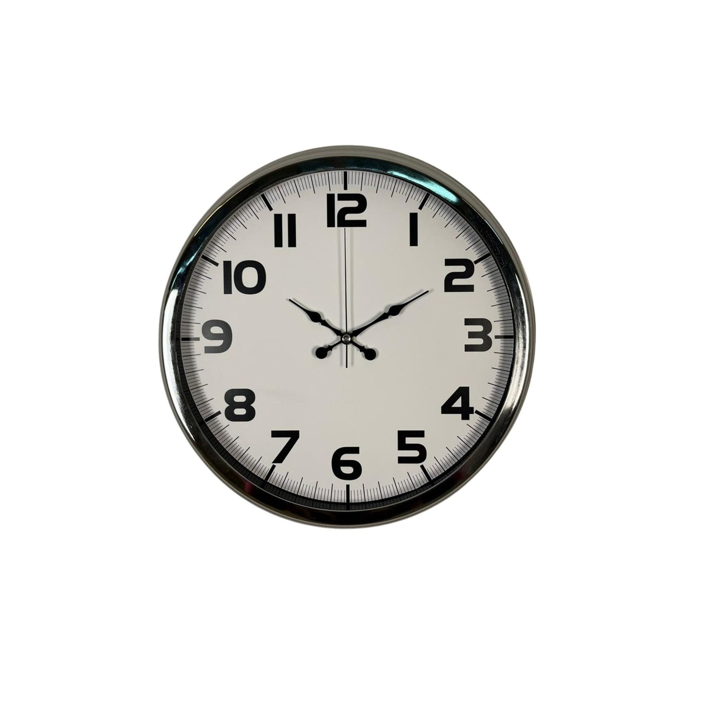 Krom Prime 40 Cm Metal Duvar Saati