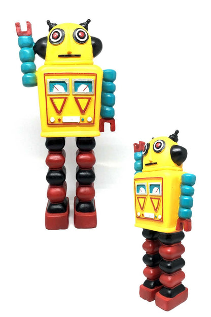 BUFFER® Decotown Nostaljik Sevimli Uzaylı Robot Şeklinde Figür Biblo