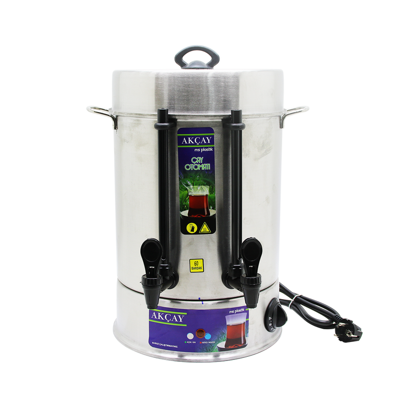 ÇAY OTOMATI 60 BARDAK SEMAVER ELEKTRİKLİ ÇAY MAKİNESİ (MARKA DEĞİŞKENLİK GÖSTEREBİLİR) (5643)