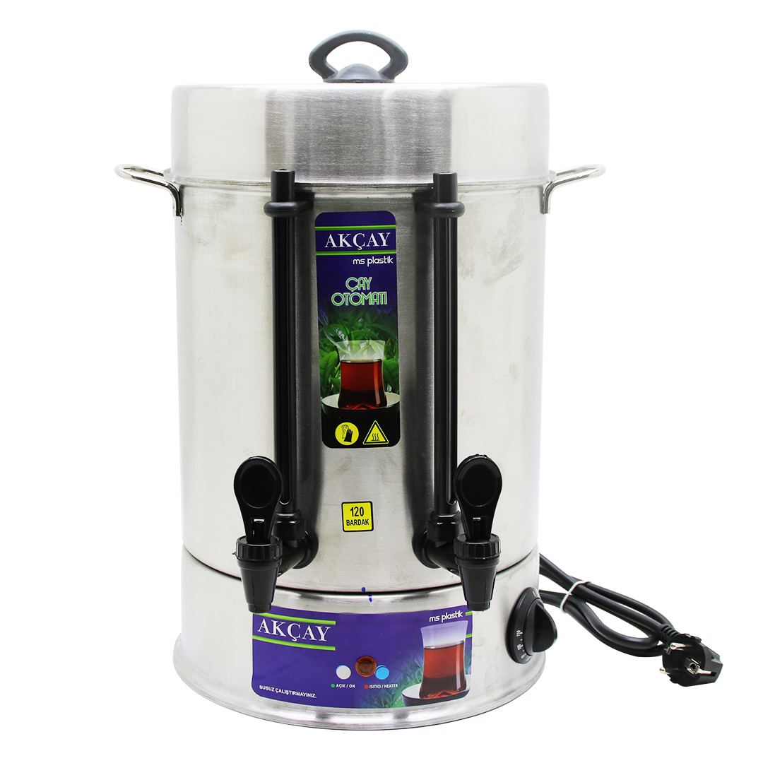 ÇAY OTOMATI 120 BARDAK SEMAVER ELEKTRİKLİ ÇAY MAKİNESİ (MARKA DEĞİŞKENLİK GÖSTEREBİLİR) (5643)