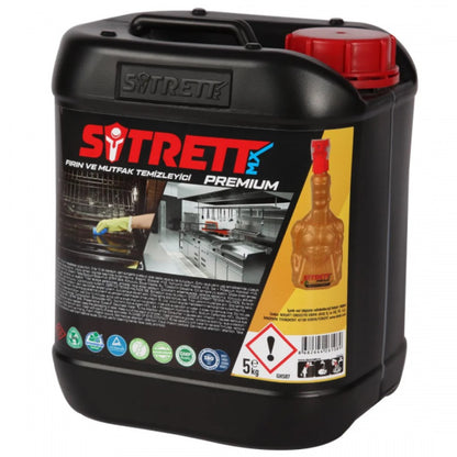 SİTRETT MX Fırın Mutfak Temizleyici 5 Kg.