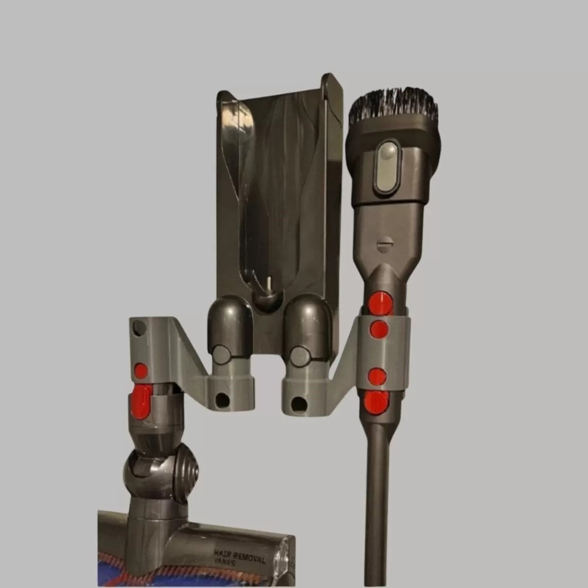 3d Yazıcı Üretimi Süpürge Aparatı Düzenleyici Duvar Askısı